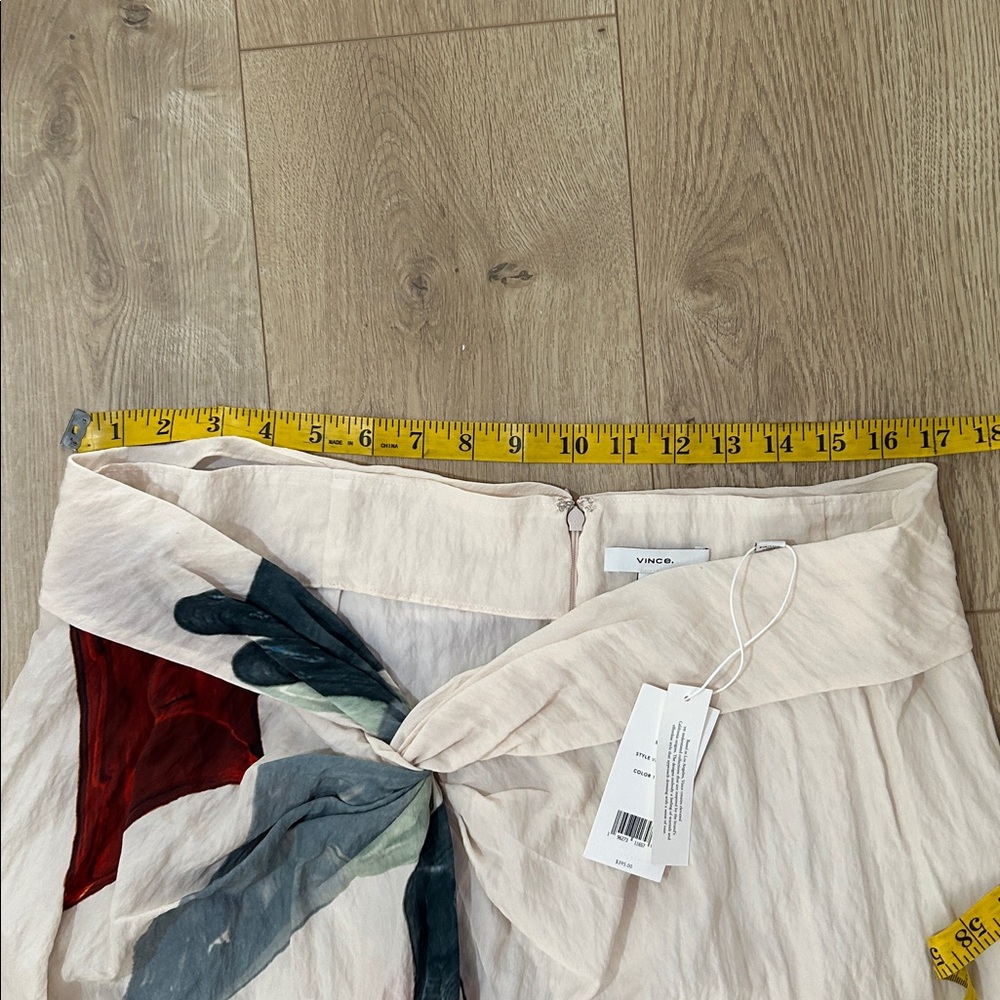 Women's Cream Floral Wrap Maxi Skirt - Picture 12 of 14